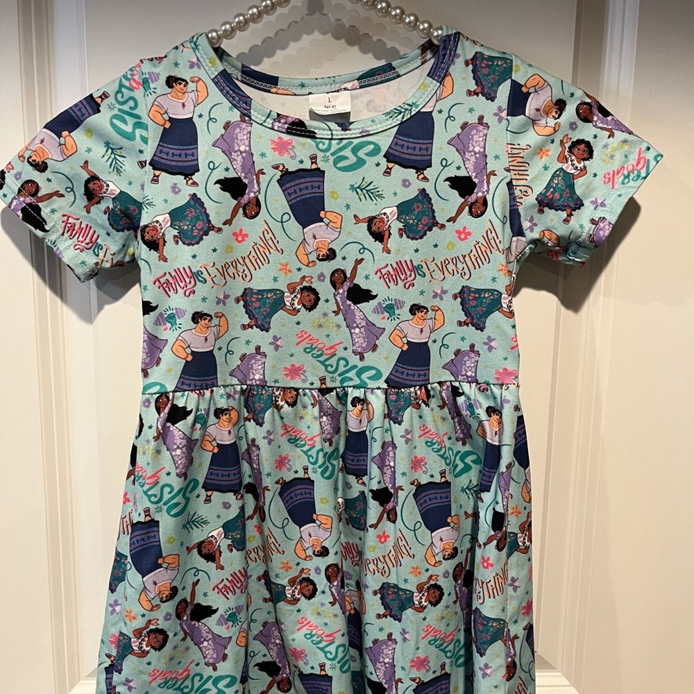 Disneys Encanto dress with sisters